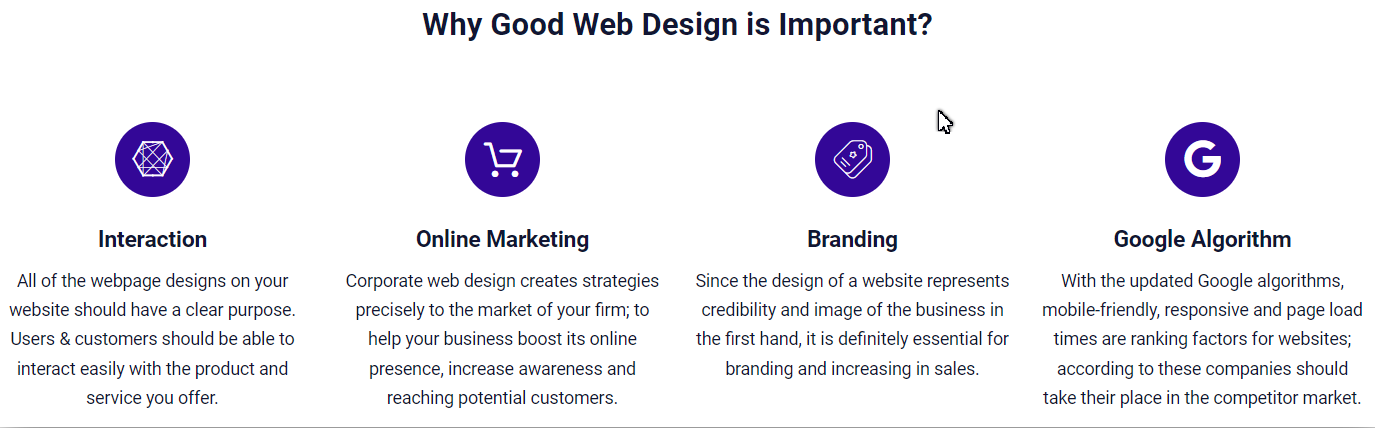 Why good web design is important